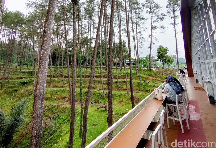 Suasana di Menoreh Dreamland, Kalurahan Jatimulyo, Kapanewon Girmulyo, Kulon Progo, Sabtu (16/3).