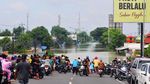 Terendam Banjir, Jalan Pantura Demak-Semarang Terputus
