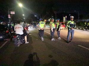 Tim Gabungan Amankan Puluhan Pelaku Tawuran-115 Kendaraan di Palembang