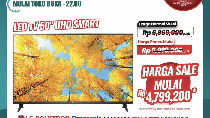 TV LED Transmart Full Day Sale