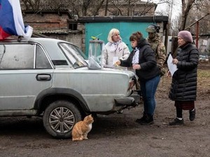 Ukraina Minta Warga di Wilayah Dicaplok Rusia Abaikan Pemilu Semu Putin