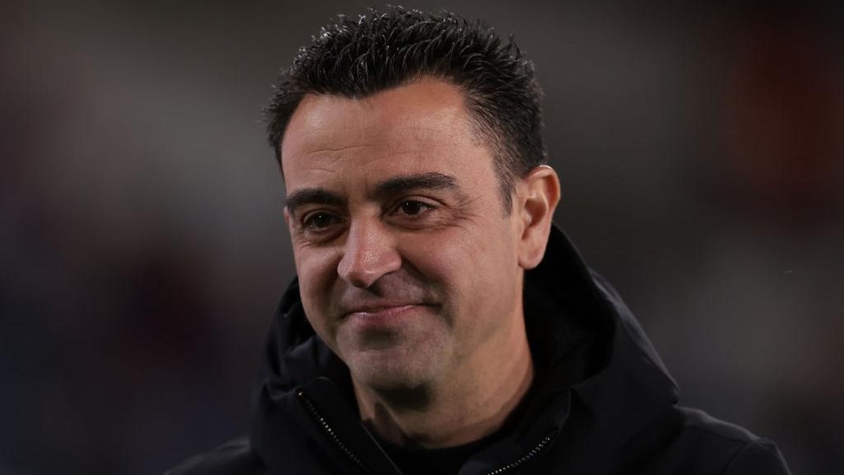 Pelatih Barcelona, Xavi Hernandez. (Foto: Getty Images/Jonathan Moscrop)