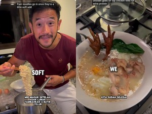 YouTuber Ini Bagikan Kreasi Indomie Sehat Kaya Protein