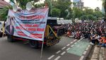 Aksi Mahasiswa dan Pelajar Dukung KPU