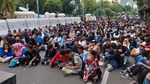 Aksi Mahasiswa dan Pelajar Dukung KPU