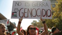 Mereka menyebut apa yang terjadi di Gaza, Palestina, adalah genosida.  
