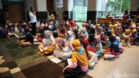 Saat Ramadan, Jakarta Islamic Center mengadakam pesantren kilat untuk anak-anak.
