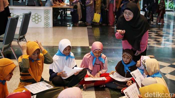 Antusias Anak-anak Ikuti Pesantren Kilat di Jakarta Islamic Center