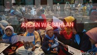 Sejumlah anak mengikuti pesantren kilat di kawasan Jakarta Islamic Center, Jakarta Utara, Senin (18/3/2024).