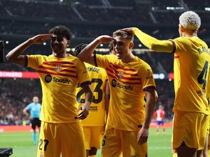 Atletico Madrid Vs Barcelona: Xavi Dikartu Merah, Blaugrana Menang 3-0