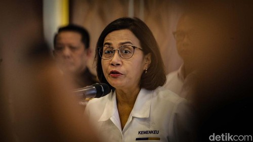 Menteri Keuangan Sri Mulyani bertemu Jaksa Agung ST Burhanuddin. Sri Mulyani melaporkan dugaan korupsi Lembaga Pembiayaan Ekspor Indonesia (LPEI).