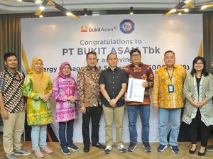 Bukit Asam Raih Sertifikasi Sistem Manajemen Energi
