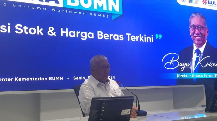 Dirut Bulog Bayu Krisnamurthi.