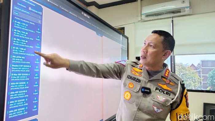 Dirlantas Polda Jatim Kombes Komarudin