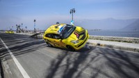 Balapan mobil Formula-4 sepanjang 1,7 km ini digelar dari Lalit Ghat hingga Nehru Park di ibu kota.  