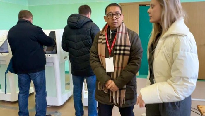 Ketua BKSAP DPR Fadli Zon menjadi Pemantau Internasional Pilpres Rusia. (dok. Fadli Zon).