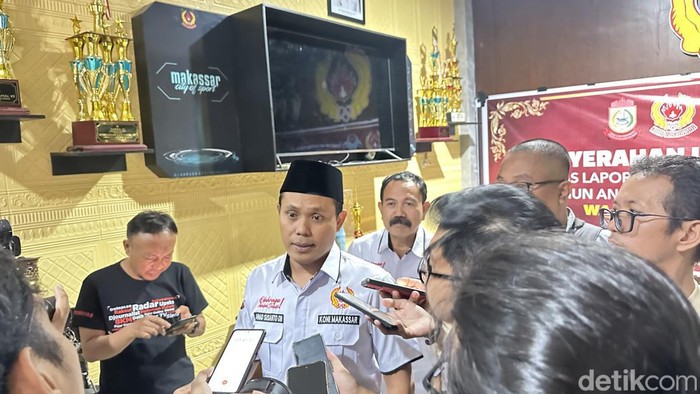 Ketua KONI Makassar Ahmad Susanto.
