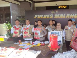 Tersangka Kemas Ulang Beras Bulog Jadi Premium di Malang Terancam 5 Tahun Bui