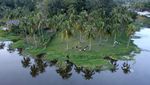 Ngabuburit Seru di Danau Perintis Gorontalo