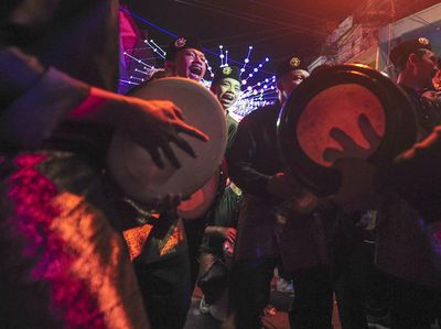 Keseruan Festival Arakan Sahur di Jambi