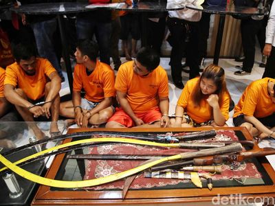 Polres Jakut Bekuk Pelaku Curanmor hingga Tawuran