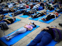 Potret Warga Meksiko Tidur Siang Massal, Soroti Pentingnya Istirahat