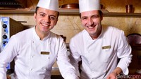 Menu Turki tersebut dibuat langsung oleh chef asal Turkis, yakni yakni chef Irfan dan chef Edip dari Hotel Shangri-La Bosphorus di Istanbul. Foto: detikcom/Riska Fitria