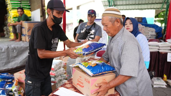 Program Semar Mesem Ramadan Berkah 2024 diluncurkan di Sleman, Senin (18/3/2024).