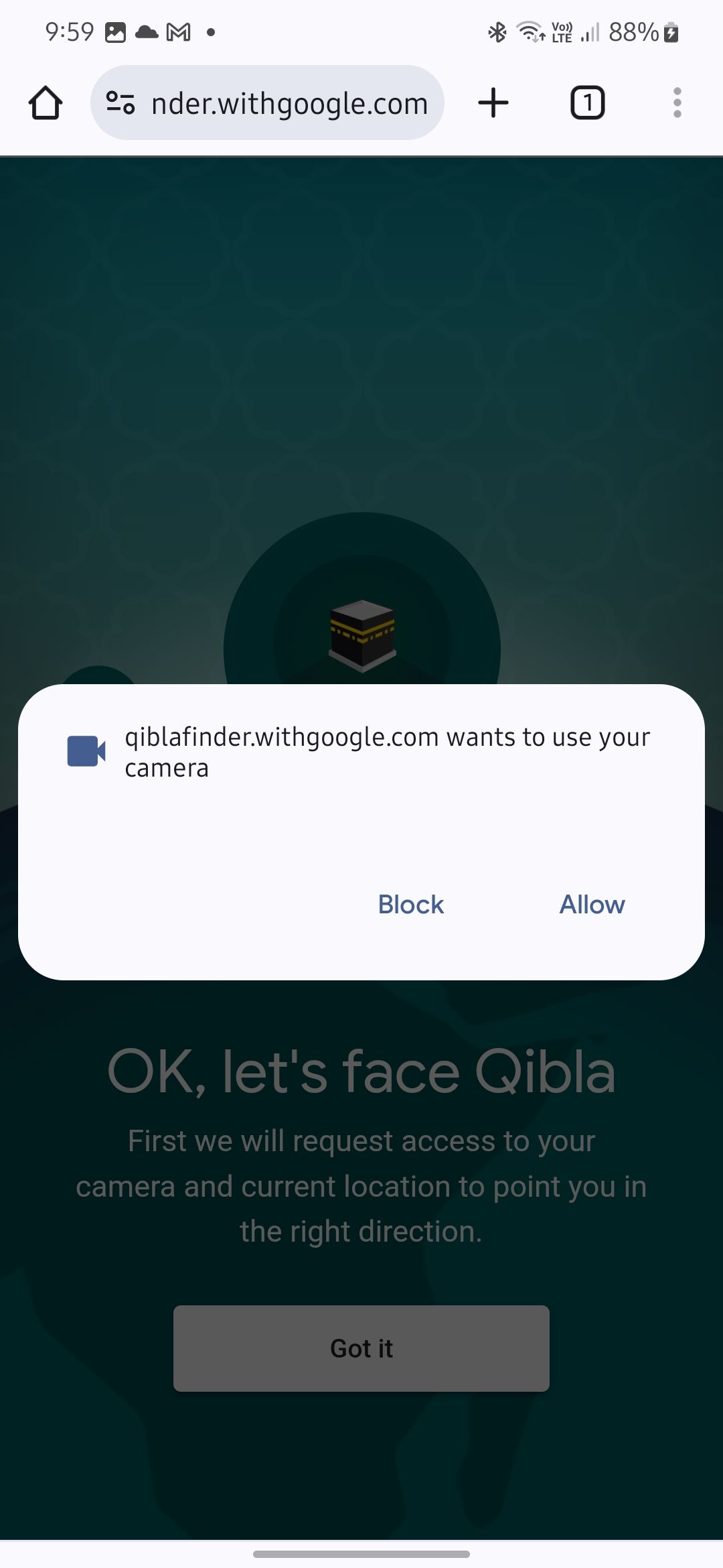 Qibla Finder
