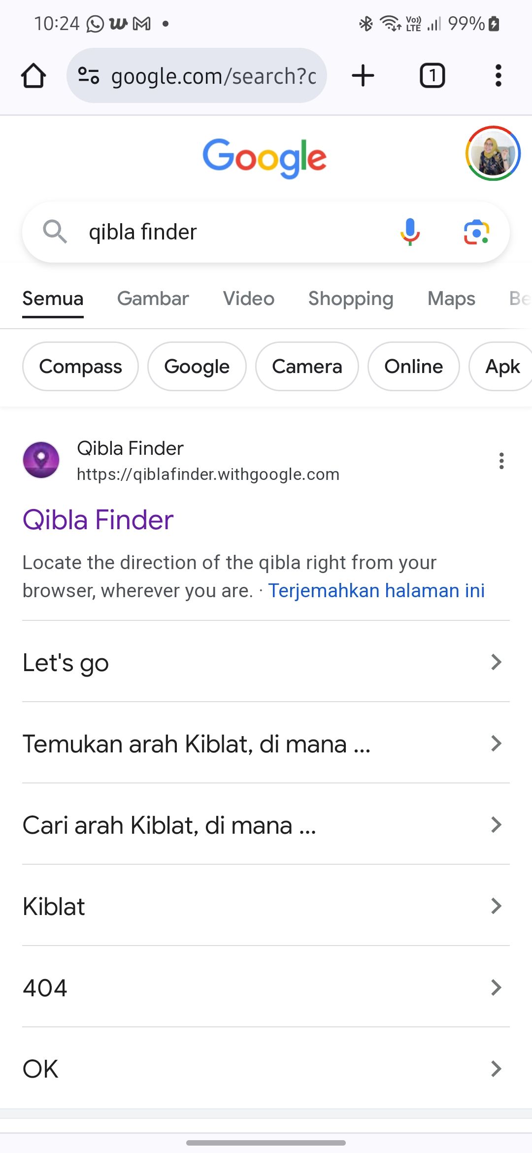 Qibla Finder