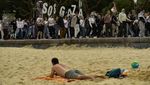 Ratusan Warga Spanyol Berbaring di Tanah Bentuk Protes Genosida di Gaza