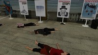 Mereka menyerukan gencatan senjata kepada Israel yang menyerbu Gaza.