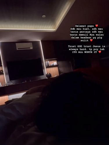Shanju dalam Instagram Stories miliknya.