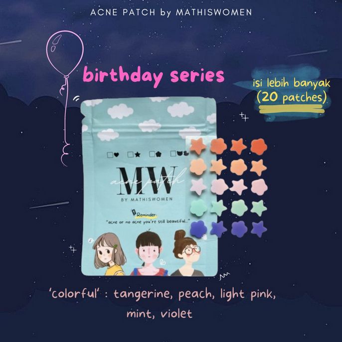 Acne Patch Warna-warni