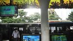 Tampil Baru! Halte Transjakarta Dukuh Atas Dihiasi Corak Warna-warni