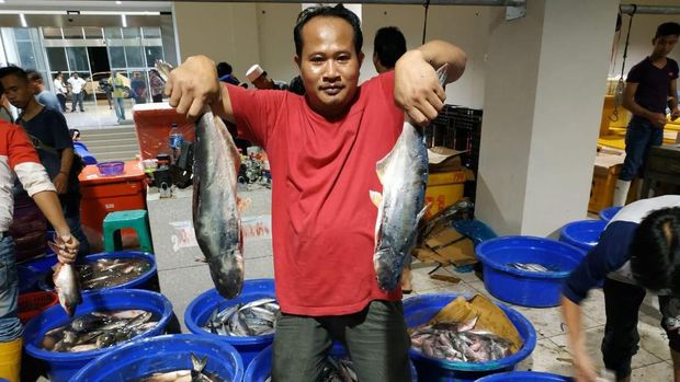 Ilustrasi stok ikan jelang Idul Fitri. (Dok. PT Perikanan Indonesia)