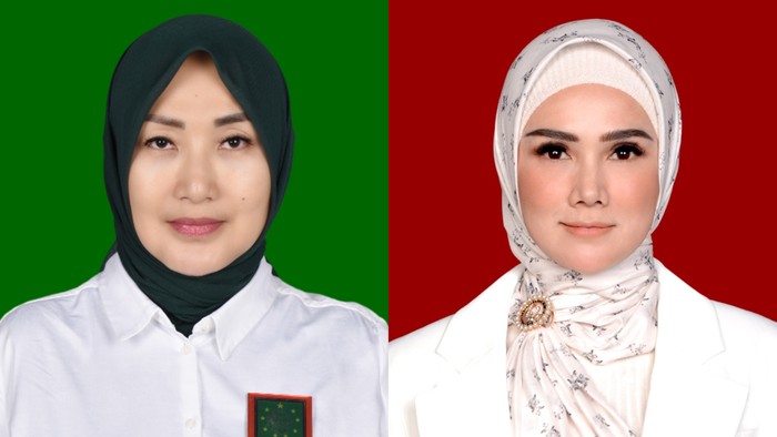 Imas Aan Ubudiah dan Mulan Jameela.