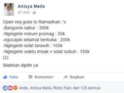 Jasa Bangunin Sahurnya Kakak, Kali Aja Butuh