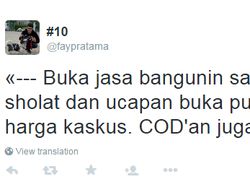 Jasa Bangunin Sahurnya Kakak, Kali Aja Butuh