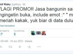 Jasa Bangunin Sahurnya Kakak, Kali Aja Butuh