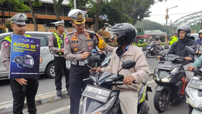Kasatlantas Polres Malang Kompol Aristianto Budi Sutrisno