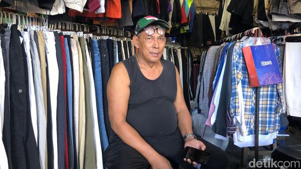 Kondisi Existing di Area Pedagang Campuran (Blok C) di Pasar Kebayoran Lama. (Rifka Amalia/detikcom)