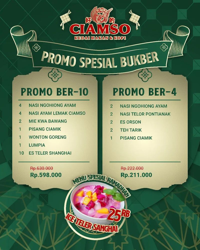 Kopitiam di Surabaya yang cocok untuk bukber