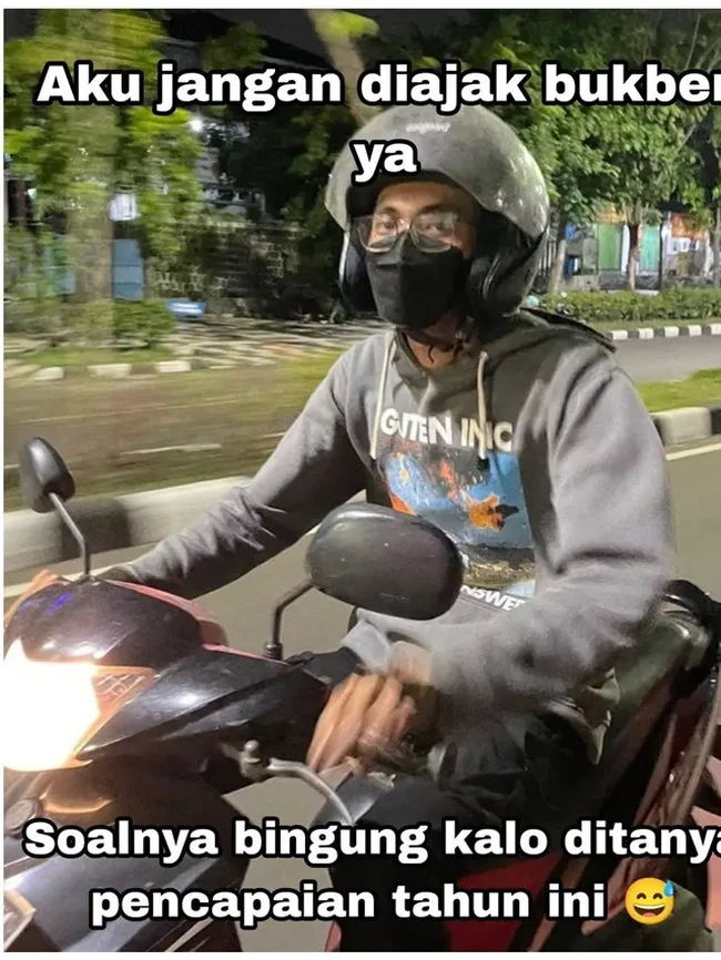 Pertanyaan yang tingkat kesulitannya ngalah-ngalahin soal UN. Kalau ditanya gini mungkin pura-pura nggak denger aja kali ya.. Foto: Twitter/@kyuuubinz