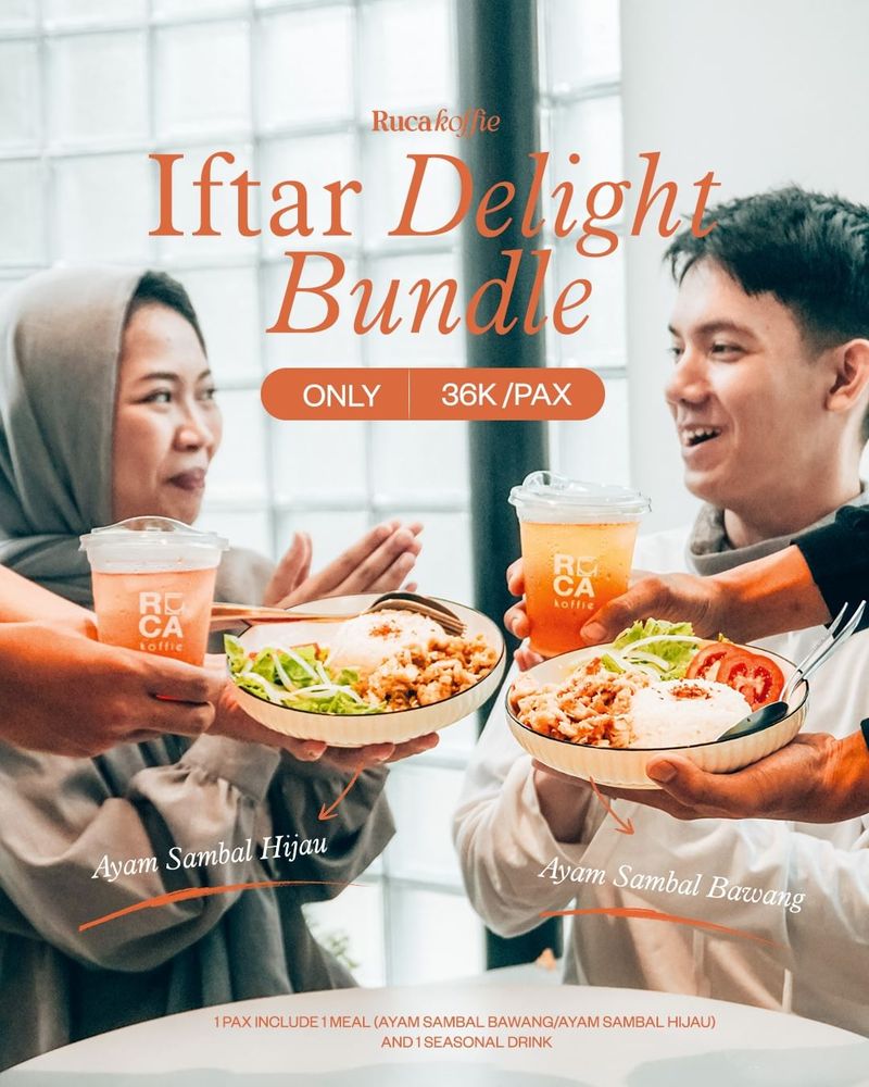 Paket hemat bukber Ruca Koffie