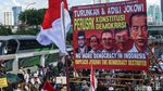 Penampakan Massa Demo yang Padati Depan DPR