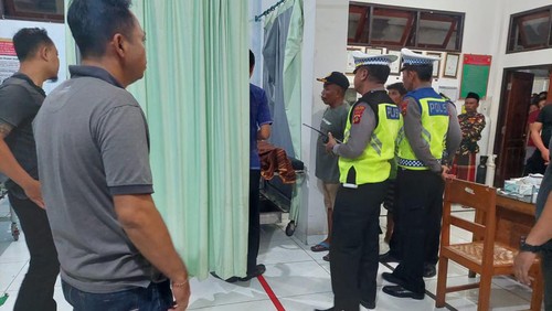 Warga Kelurahan Gilimanuk ditemukan tewas tenggelam saat mencari ikan di Selat Bali, Gilimanuk, Selasa (19/3/2024).