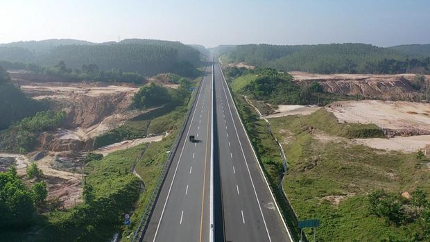 Ruas Tol Trans Sumatera. (Dok. Hutama Karya)