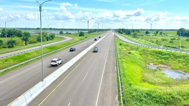 Ruas Tol Trans Sumatera. (Dok. Hutama Karya)