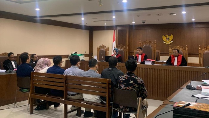 Sidang kasus PPLN KL di PN Jakpus (Mulia/detikcom)